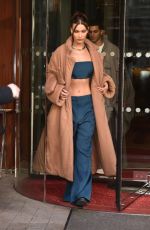 BELLA HADID Heading to Louis Vuitton Fashion Show in Paris 01/16/2020