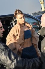 BELLA HADID Heading to Louis Vuitton Fashion Show in Paris 01/16/2020