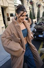 BELLA HADID Heading to Louis Vuitton Fashion Show in Paris 01/16/2020
