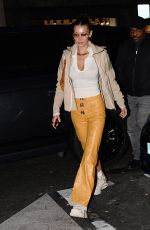 BELLA HADID Leaves Her Hotel in Paris 01/15/2020