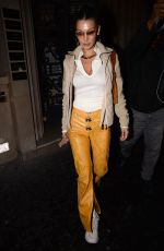 BELLA HADID Leaves Her Hotel in Paris 01/15/2020