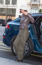 BELLA HADID Out and About in Paris 01/19/2020