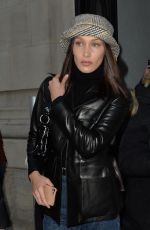 BELLA HADID Out and About in Paris 01/21/2020