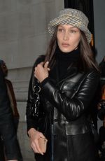 BELLA HADID Out and About in Paris 01/21/2020