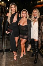 BELLA HASSAN, ELLIE BROWN and LAURA ANDERSON at Ballie Ballerson in London 01/21/2020