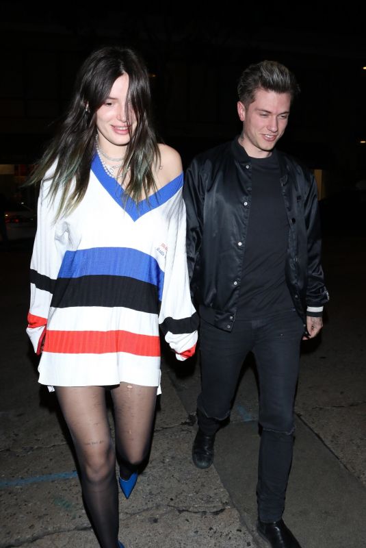 BELLA THORNE and Benjamin Mascolo at Craig