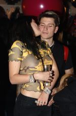BELLA THORNE at Roxy Nightclub in West Hollywood 01/08/2020
