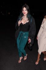 BELLA THORNE Leaves Conor McGregor Fight in Las Vegas 01/19/2020