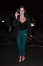 BELLA THORNE Leaves Conor McGregor Fight in Las Vegas 01/19/2020