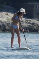 BETHENNY FRANKEL in Bikini Paddle Boarding in Cancun 01/01/2020