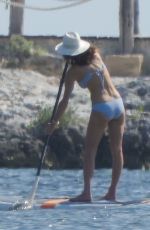BETHENNY FRANKEL in Bikini Paddle Boarding in Cancun 01/01/2020