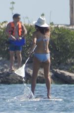 BETHENNY FRANKEL in Bikini Paddle Boarding in Cancun 01/01/2020
