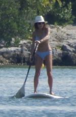 BETHENNY FRANKEL in Bikini Paddle Boarding in Cancun 01/01/2020