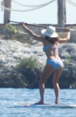 BETHENNY FRANKEL in Bikini Paddle Boarding in Cancun 01/01/2020