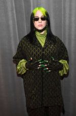 BILLIE EILISH at 62nd Annual Grammy Awards in Los Angeles 01/26/2020