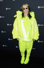 BILLIE EILISH at Spotify Hosts Best New Artist Party in Los Angeles 01/23/2020