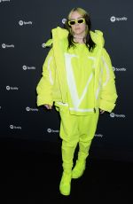 BILLIE EILISH at Spotify Hosts Best New Artist Party in Los Angeles 01/23/2020