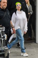 BILLIE EILISH Leaves Pre-grammys Party at Milk Studios in Hollywood 01/25/2020