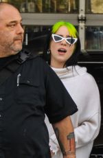 BILLIE EILISH Leaves Pre-grammys Party at Milk Studios in Hollywood 01/25/2020