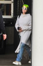 BILLIE EILISH Leaves Pre-grammys Party at Milk Studios in Hollywood 01/25/2020