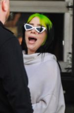 BILLIE EILISH Leaves Pre-grammys Party at Milk Studios in Hollywood 01/25/2020
