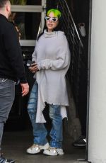 BILLIE EILISH Leaves Pre-grammys Party at Milk Studios in Hollywood 01/25/2020