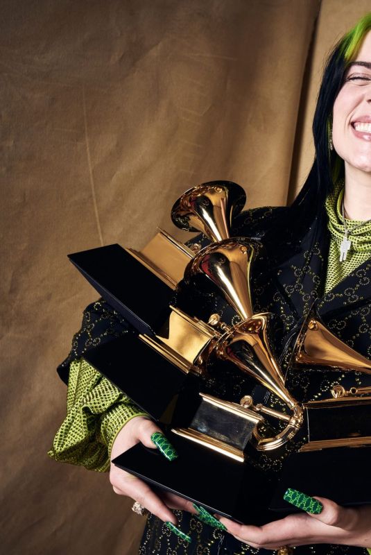 BILLIE ILISH for Entertainment Weekly, Grammy Awards Portraits January 2020