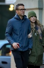 BLAKE LIVELY and Ryan Reynolds Out in New York 01/15/2020