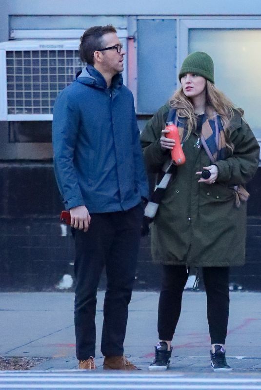 BLAKE LIVELY and Ryan Reynolds Out in New York 01/15/2020