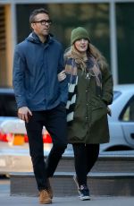 BLAKE LIVELY and Ryan Reynolds Out in New York 01/15/2020