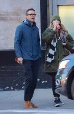 BLAKE LIVELY and Ryan Reynolds Out in New York 01/15/2020