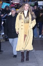 BLAKE LIVELY Arrives at Good Morning America in New York 01/28/2020