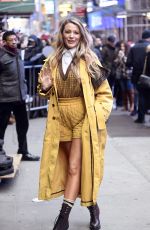 BLAKE LIVELY Arrives at Good Morning America in New York 01/28/2020