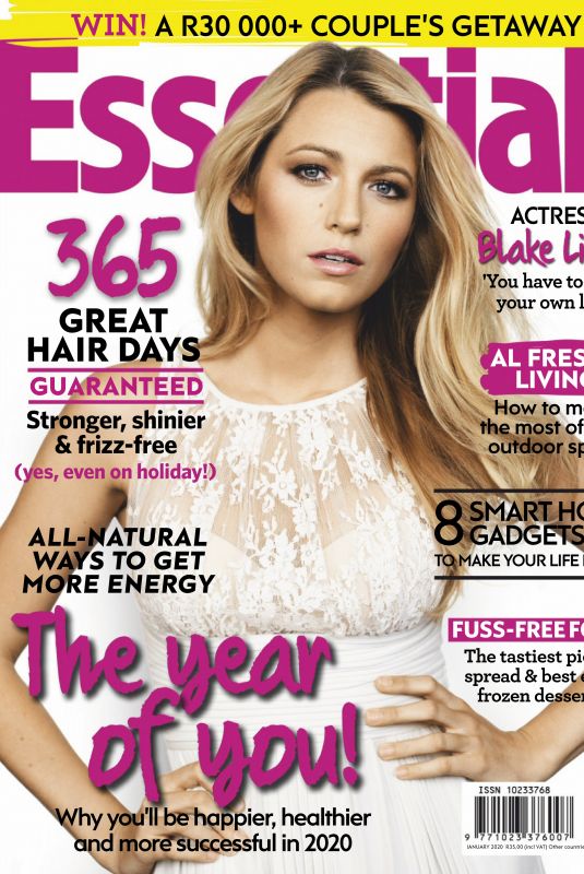BLAKE LIVELY in Essentials Magazine, South Africa January 2020