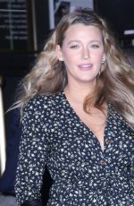 BLAKE LIVELY Leaves Brooklyn Academy of Music in New York 01/28/2020