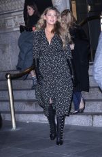 BLAKE LIVELY Leaves The Rhythm Section Screening at Brooklyn Academy of Music in New York 01/27/2020