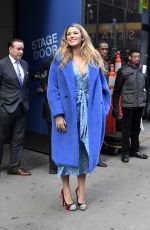 BLALE LIVELY Leaves Good Morning America in New York 01/28/2020