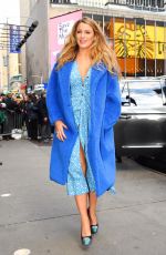 BLALE LIVELY Leaves Good Morning America in New York 01/28/2020
