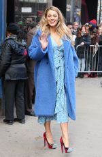 BLALE LIVELY Leaves Good Morning America in New York 01/28/2020