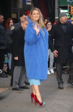 BLALE LIVELY Leaves Good Morning America in New York 01/28/2020