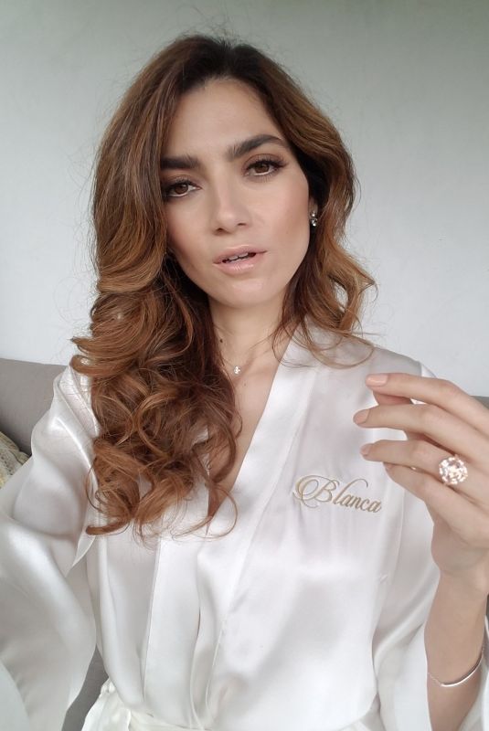 BLANCA BLANCO Shows off a New Look for New Year 01/01/2020