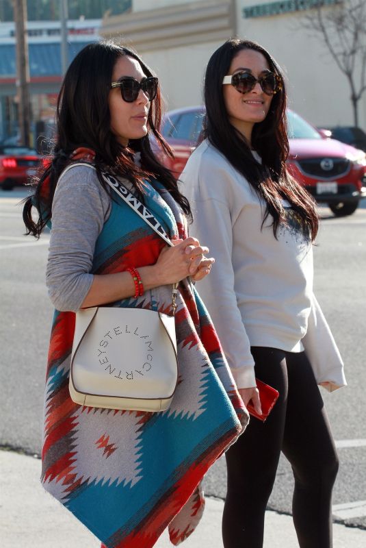 BRIE and NIKKI BELLA at Joan’s on Third in Studio City 01/12/2020