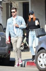 BRITTANY SNOW and Tyler Stanaland at Joan