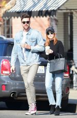 BRITTANY SNOW and Tyler Stanaland at Joan