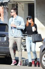 BRITTANY SNOW and Tyler Stanaland at Joan