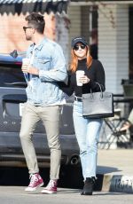 BRITTANY SNOW and Tyler Stanaland at Joan