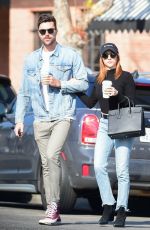 BRITTANY SNOW and Tyler Stanaland at Joan