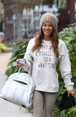 BROOKE BURKE Arrives for Morning Workout in Malibu 01/26/2020