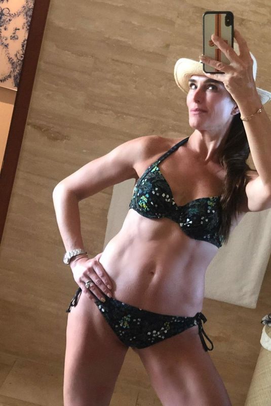 BROOKE SHIELDS in Bikini - Instagram Photo 12/31/2019