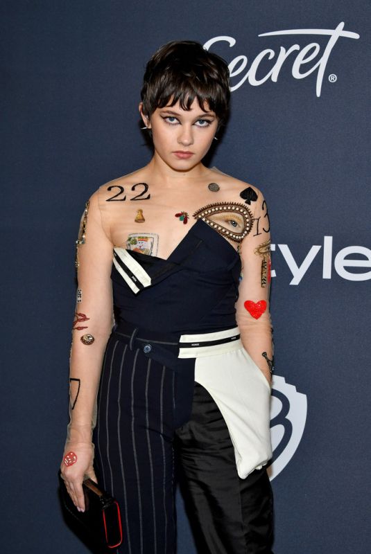 CAILEE SPAENY at Instyle and Warner Bros. Golden Globe Awards Party 01/05/2020